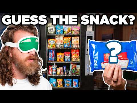 Guess The Mystery Vending Machine Snack