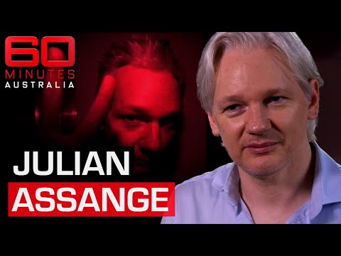 Rare interview with Julian Assange from inside embassy | 60 Minutes Australia