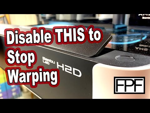 Bambu H2D - How To Disable The Chamber Exhaust Vent
