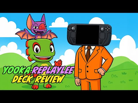 They Finally Fixed It?! Yooka-Replaylee Steam Deck Review | Yooka-Laylee Is Actually Good Now