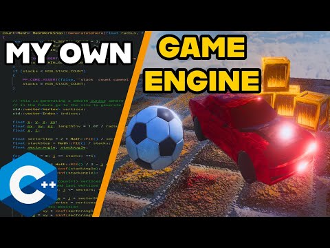 How I Created My Own Game Engine!