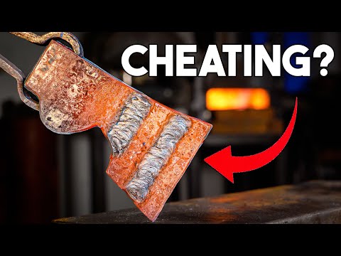 I Stick Welded an Axe – Is This Still Blacksmithing?