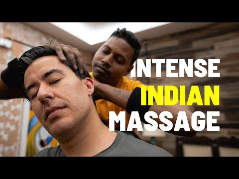 Barber Vikram's FIERCE ASMR Indian Head Massage to SLEEP to 😴  Nagpur!