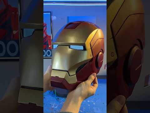 CARDBOARD Iron Man Helmet! (Day 3)