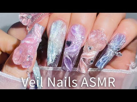 Soft Spring Vibes Nail Art‧₊˚💗 ASMR / New Lamp & Colors📦 / Nail Extensions