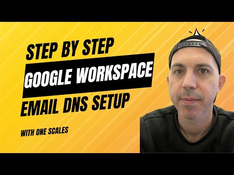 How to Setup Google Workspace Email with DNS (TXT, SPF, DKIM, DMARC, MX)