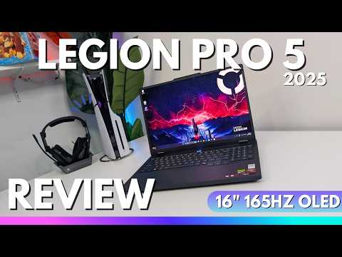 Lenovo Legion 5 Pro 16" 165Hz OLED AMD Ryzen 9000 Series Laptop Review