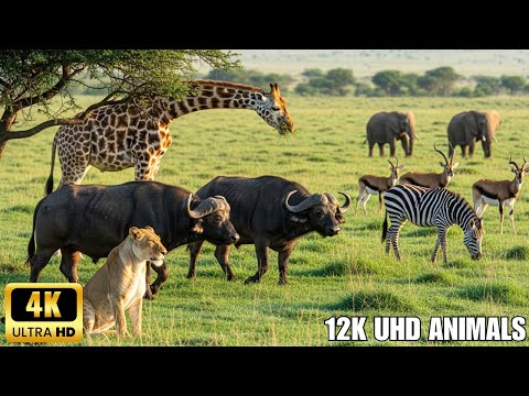 African Wildlife 4K: Kruger National Park 4K - South African Musical Safari Movie