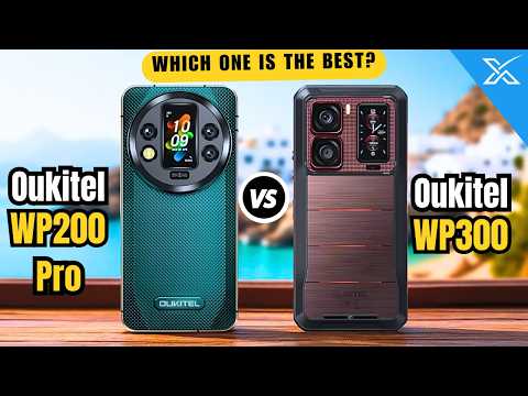 Oukitel WP200 Pro vs WP300 – Headphones and Smartwatch Built Into the Phone! 🔥