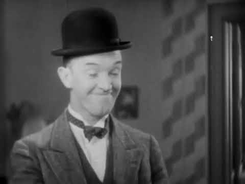 "Unaccustomed As We Are" with Laurel & Hardy