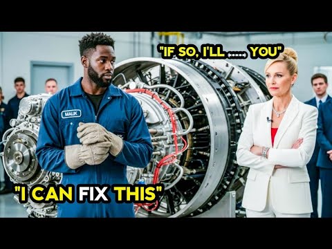 Female CEO Mocked a Black Mechanic: “Fix This Engine and I’ll Give You Anything” —Then He Did