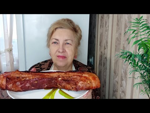 Вот так нужно готовить настоящую грудинку Намного вкуснее колбасы Это самый простой и вкусный рецепт