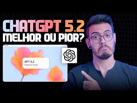 OpenAI Lança ChatGPT 5.2! O SALTO AGUARDADO do GPT 5?