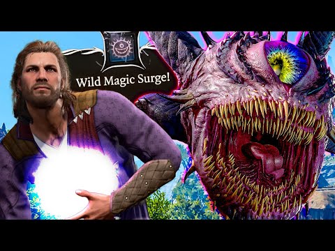 Baldur's Gate 3, but wild magic triggers every time