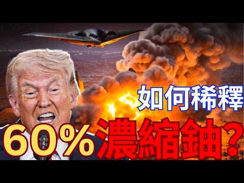 伊朗60%濃縮鈾命運如何? 稀釋濃縮鈾需要如何操作?