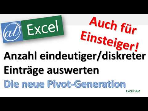 Determine discrete number of entries in pivot - Excel data model