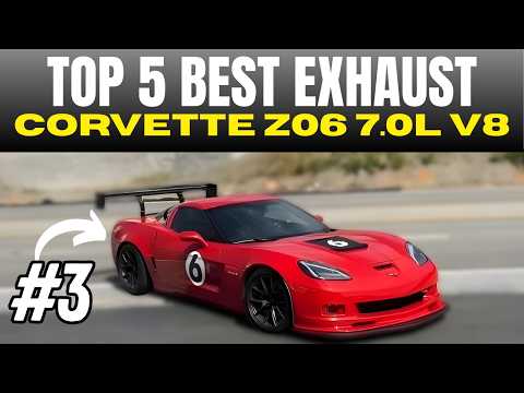 Top 5 BEST Exhaust for Chevy Corvette Z06 7.0L V8!