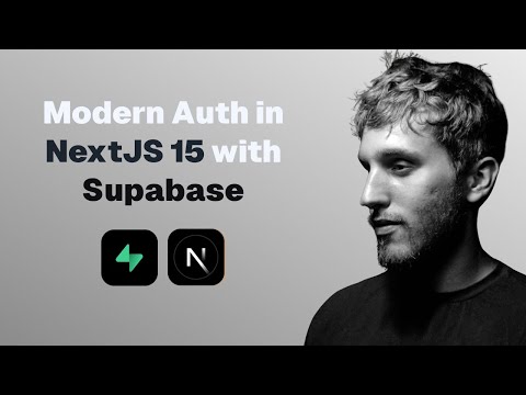 Build a Modern Auth System in 20 Minutes with NextJS 15 and Supabase + Free Template