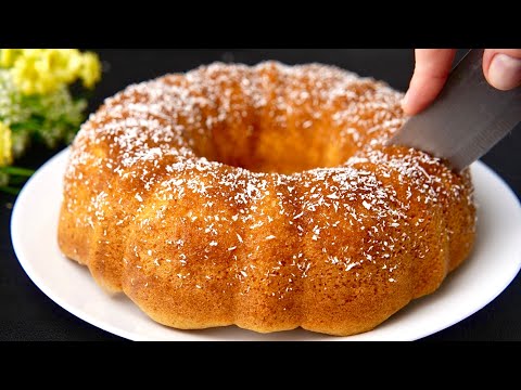 Italienischer Orangenkuchen🍊in 5 MINUTEN, den NIEMAND kennt! Einfach und lecker!