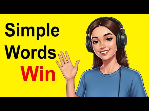 Speak Fluent English Using Simple Words (Beginner Friendly)