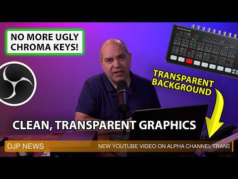 Live Graphics with Alpha Channel: Transparent Graphics using DeckLink/UltraStudio