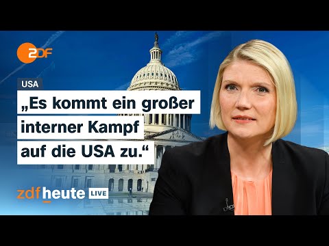 Nationalgarde in Chicago und Washington - Trump baut den Staat um | Politologin bei ZDFheute live