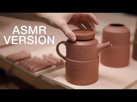 How to Make a Handmade Pottery Teapot — ASMR Version