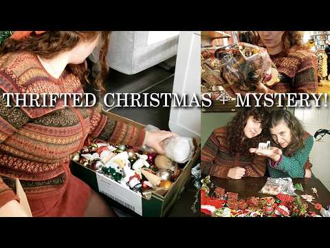 We Bought Mystery Bags of Christmas Decorations… Charity Shopping Haul!
