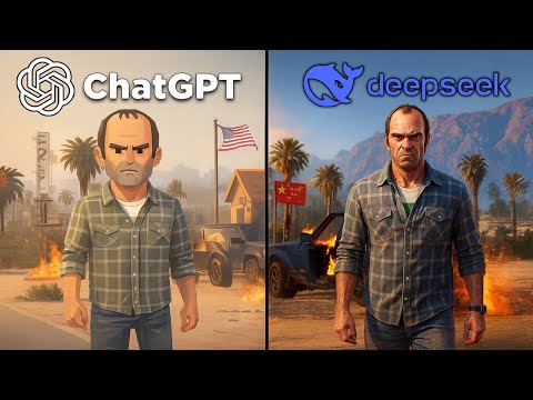 ChatGPT против Deepseek: ИИ создают GTA 5 с нуля!