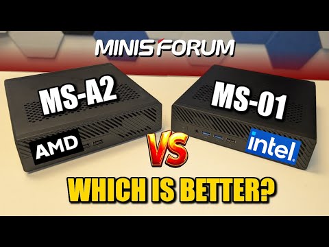 MINISFORUM MS-A2 vs MS-01 - Which Is BEST?