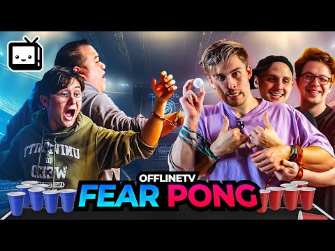 OFFLINETV FEAR PONG CHALLENGE 4 ft. The Yard