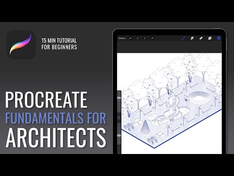Procreate Tutorial | Fundamentals for Architects Part 1