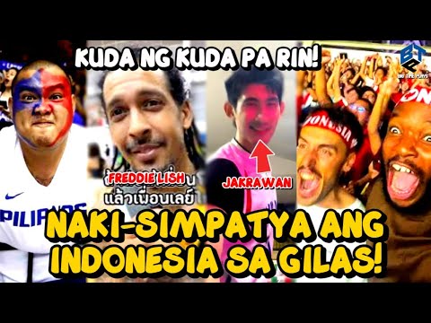 PHI 🤝 INDO | FREDDIE LISH MAY PALUSOT AT PANAY KUDA PA RIN! JAKRAWAN GUSTONG MAKATAPAT SI KAI SOTTO!