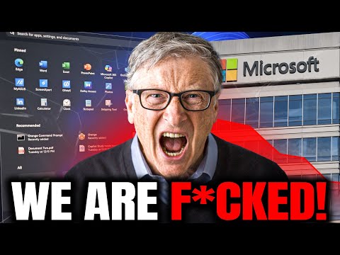 Bill Gates FURIOUS As Windows 11 Forces Users To ABANDON Microsoft