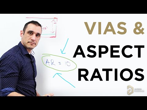 Vias and Their Aspect Ratios | PCB Routing