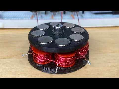 3D Printed Brushless DC Motor