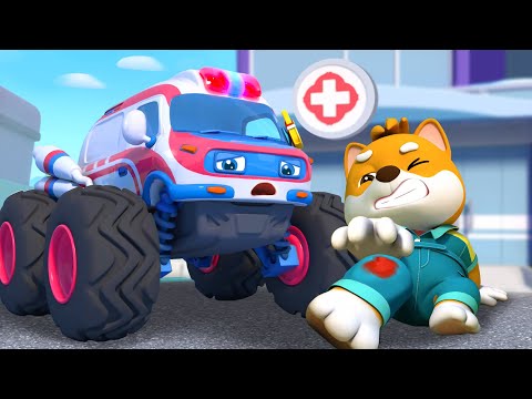 Super Ambulance is Here to Help | Rescue Team | Nursery Rhymes & Kids Song | BabyBus - Cars World