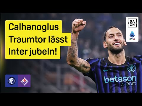 Inter Mailand - Fiorentina | 9. Spieltag | Serie A | DAZN Highlights