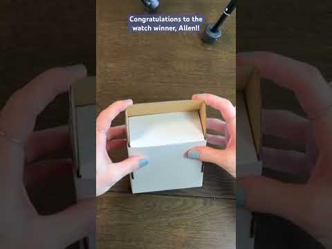 Congratulations to the lucky BULOVA winner, ALLEN! 😄 #watch #vintage #giveaway #winner