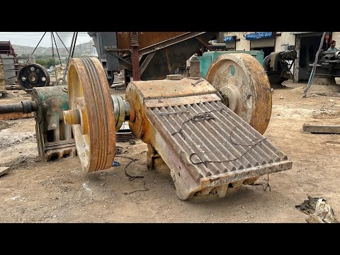 See How does a Big Rock Crusher was repaired by experts