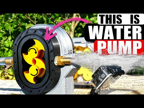 World's First FULLY 3D PRINTED Bi-Wing Lobe Pump