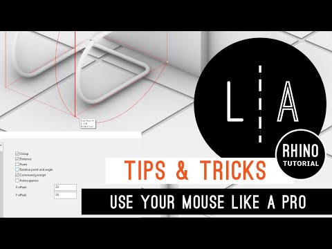 Rhino 6 Tips - Pro Mouse Tips you Should Know!