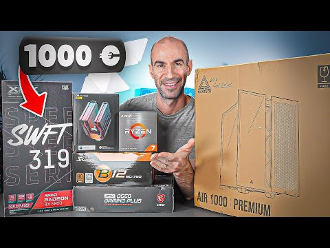 Monter un PC Gamer à 1000€ début 2024 (Test en QHD 1440p)