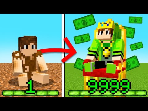 Minecraft, But Your XP = Wealth