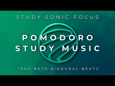 Sharpen Study Skills: Pomodoro Timer with 18Hz Binaural Beats for Peak Performance