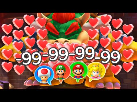 Can you actually LOSE to Bowser on EASY in Bowser Party?