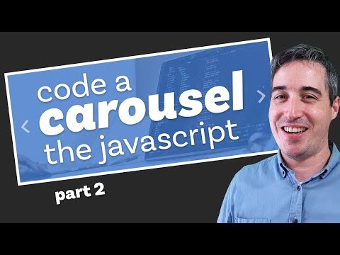 How to code a carousel with HTML, CSS and JavaScript - from scratch (part 2)