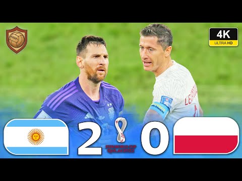 MESSI IGNORES LEWANDOWSKI HANDSHAKE AS ALVAREZ & ALLISTER GOALS HELP ARGENTINA BEAT POLAND