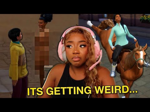 causing absolute chaos in the sims 4