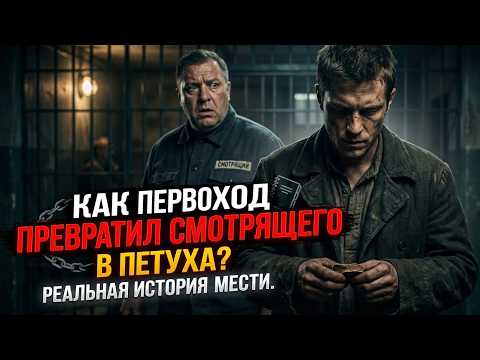 Почему смотрящий закончил свою жизнь после разговора с первоходом?